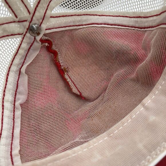 Vintage Enjoy Coca Cola Hat Snapback Trucker Cap 80s Coke Advertising Patch Logo - Picture 14 of 14